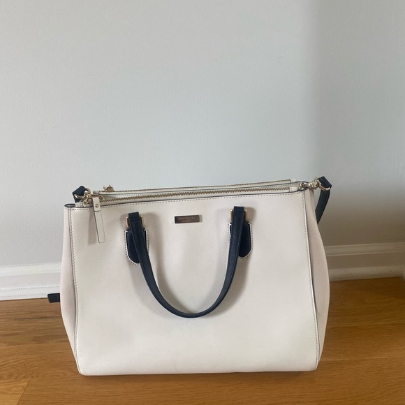 Kate Spade White Satchel Bag - Picture 3 of 5